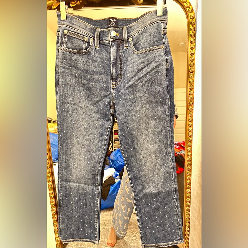 J.Crew Factory Studded Denim